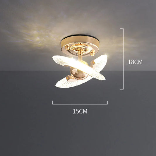 Nordic Rotatable LED Pendant Light – Modern Round Ceiling Fixture for Stylish Interiors